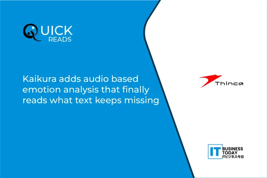 Kaikura adds audio based emotion analysis that finally reads what text keeps missing